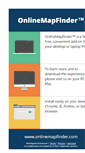 Mobile Screenshot of onlinemapfinder.com